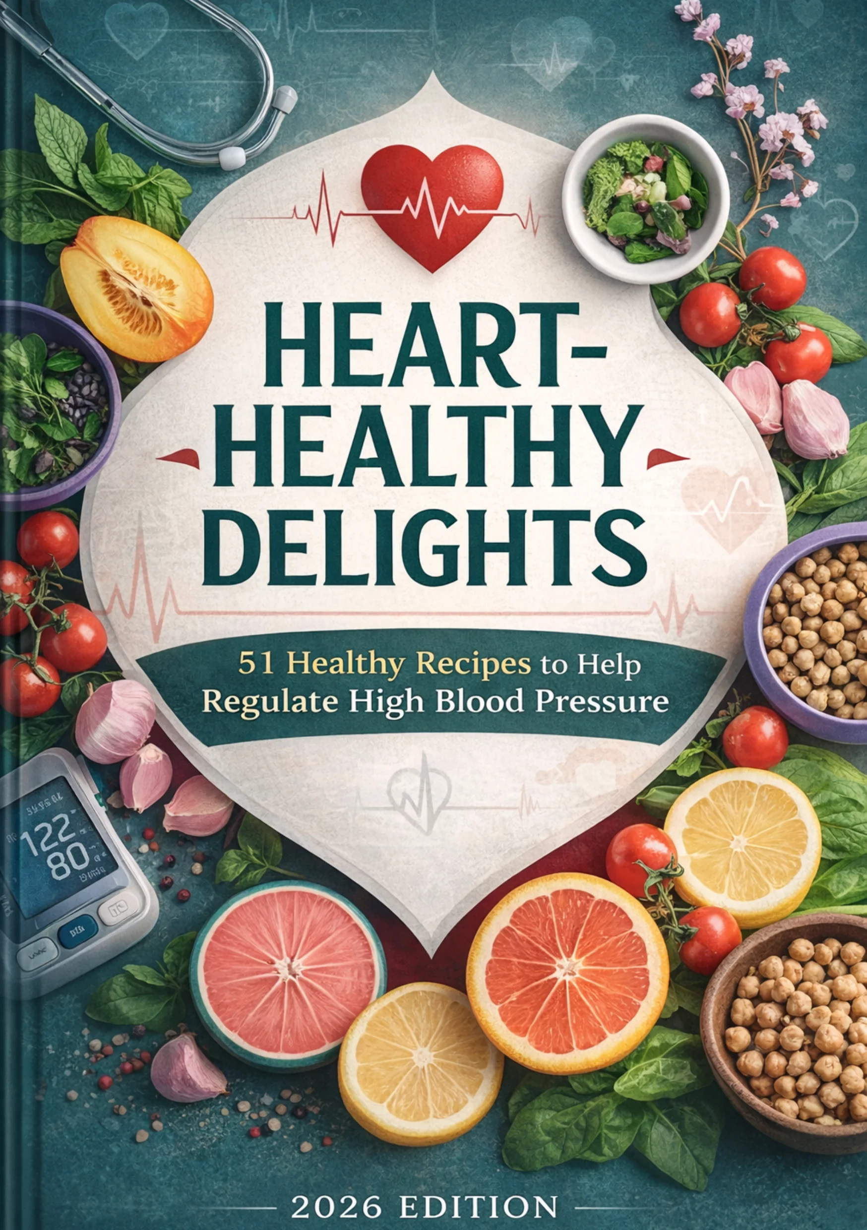 Heart-Healthy Delights — book cover