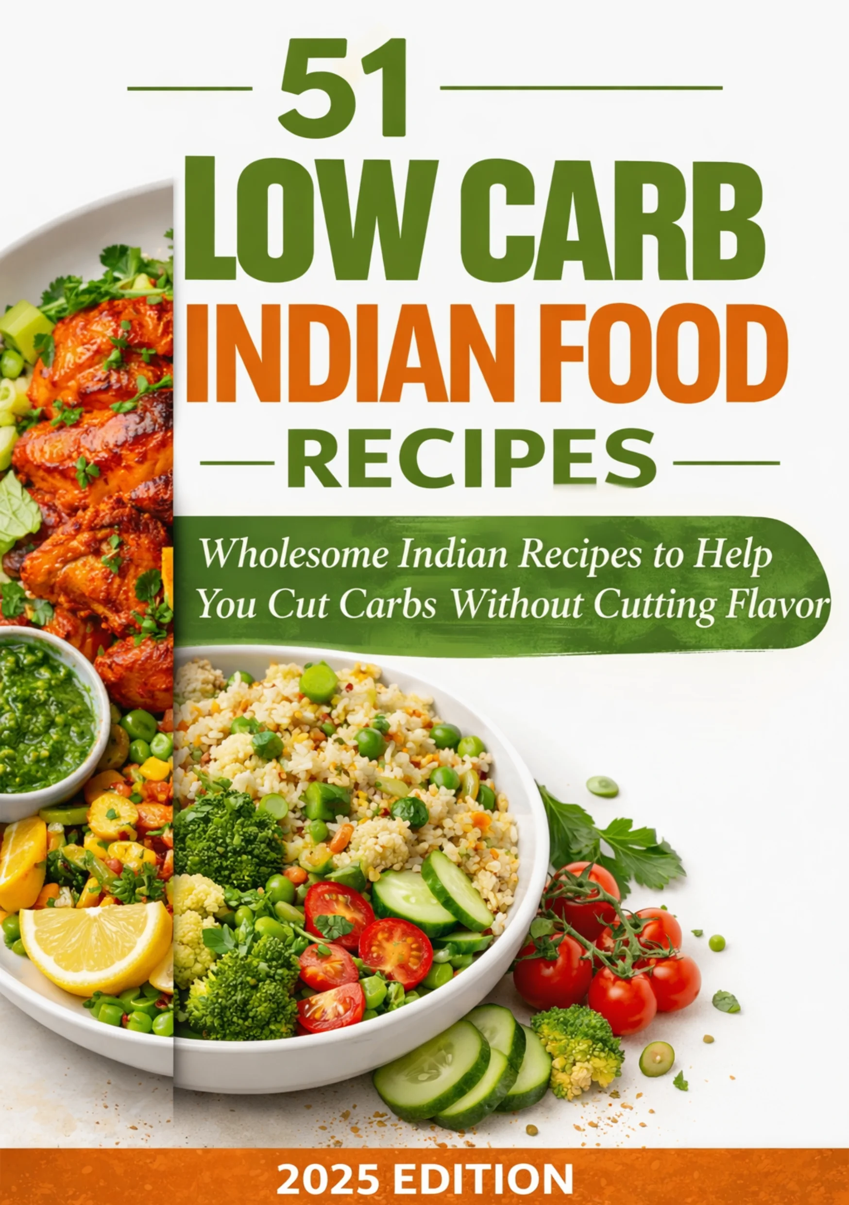 51 Low Carb Indian Food Recipes — book cover